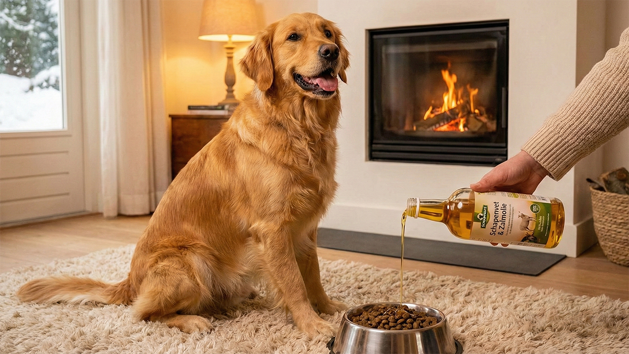 zalmolie_voor_hondenhuid_winter