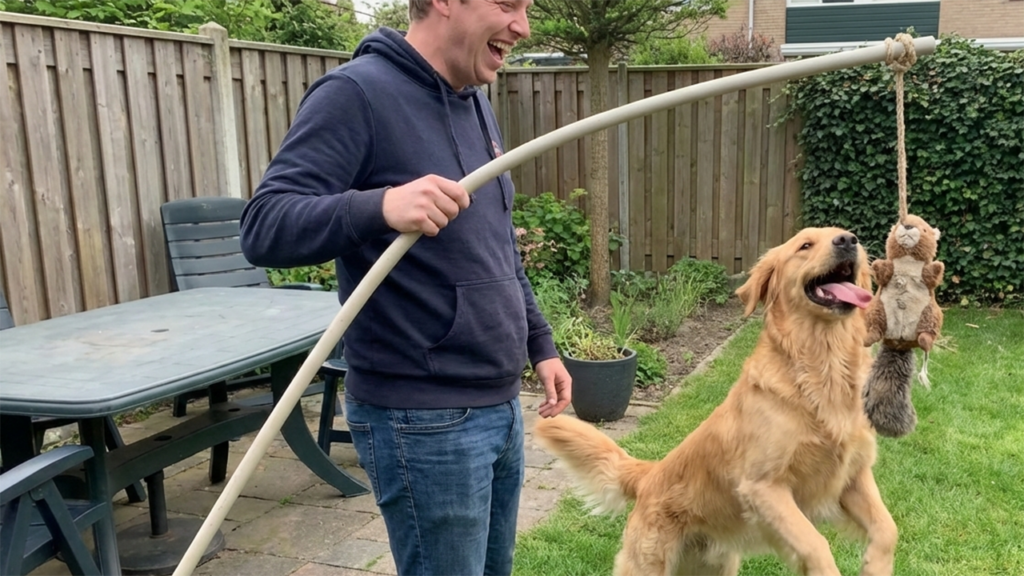 drukke_hond_hengel_met_knuffel