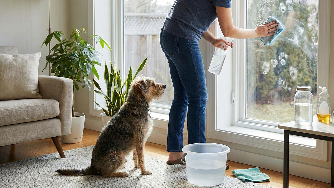 ramen_wassen_vieze_vlekken_hond