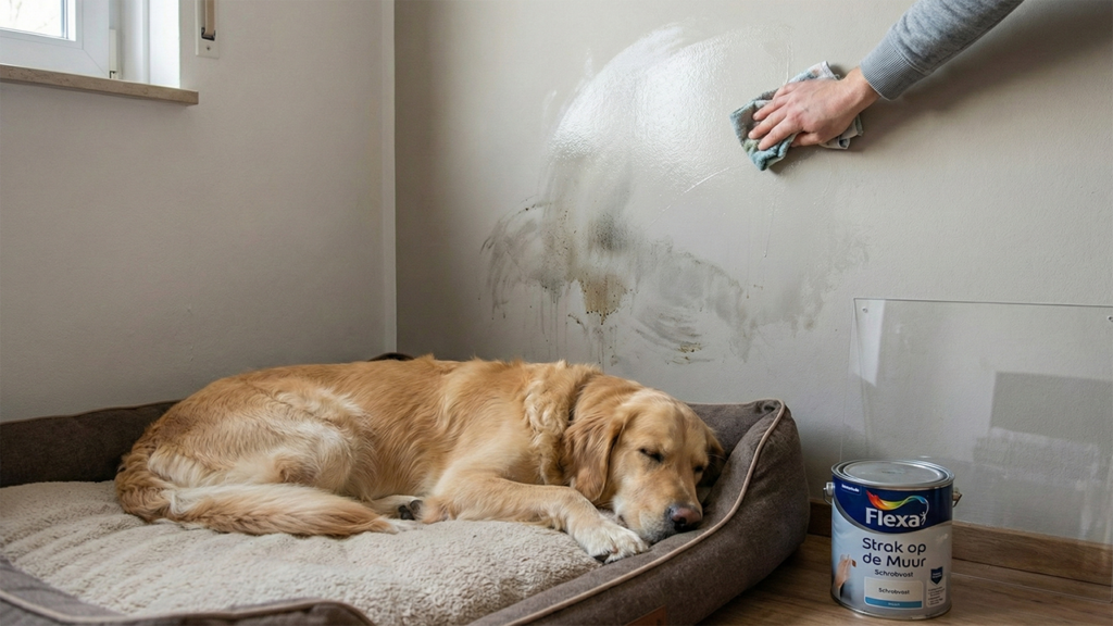 zwarte_vlekken_van_hond_op_muur